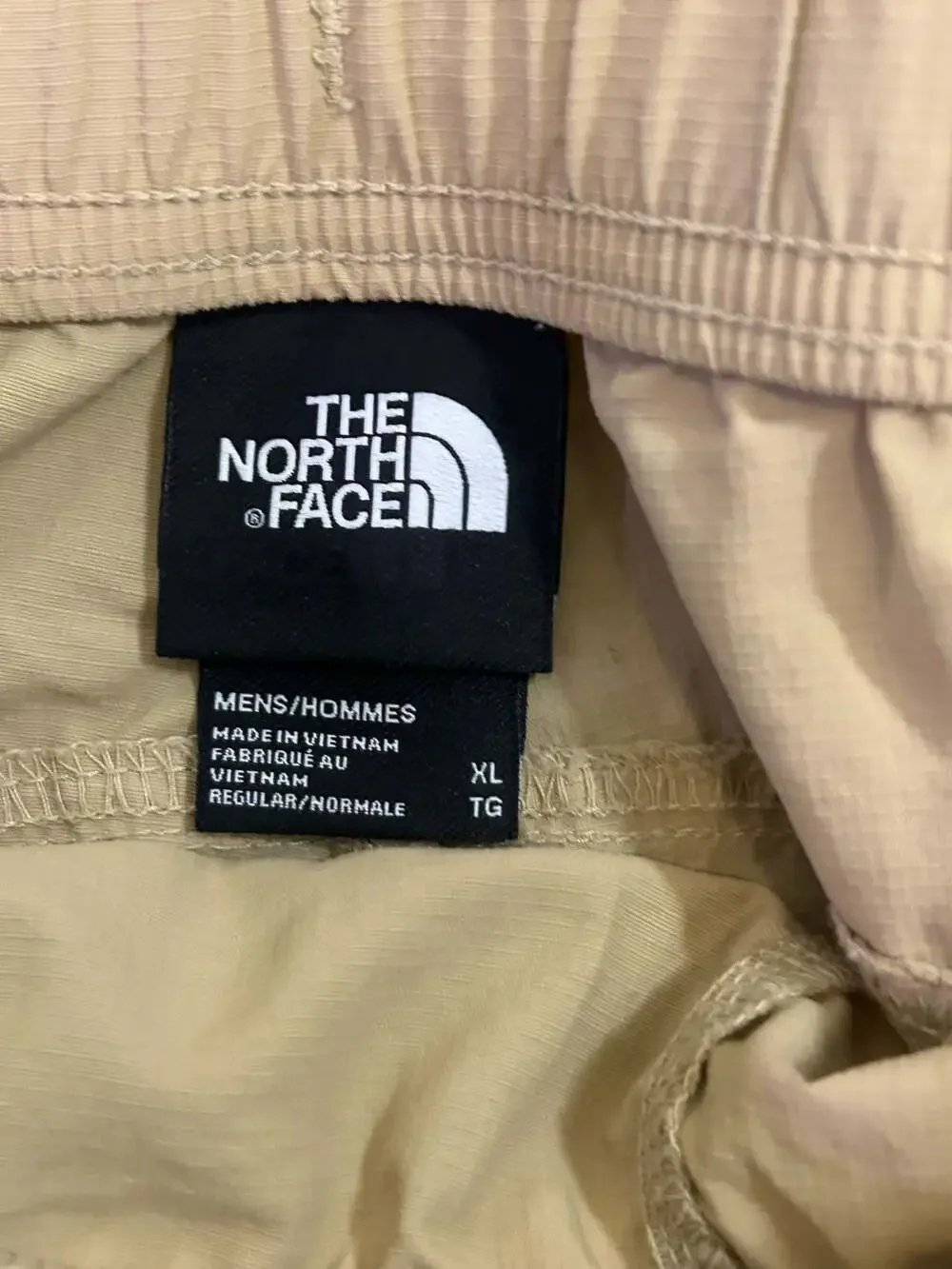 The North Face Men's Action 2.0 FlashDry Khaki Athletic Shorts